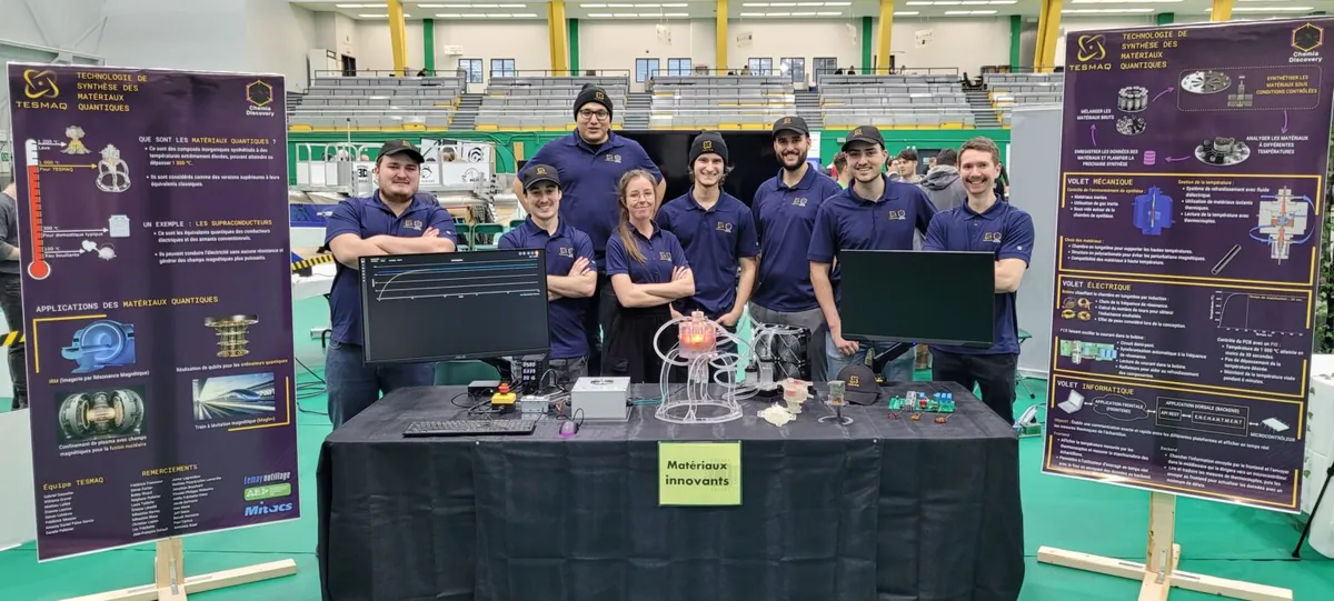 A proof of concept for our microfurnace technology using magnetic induction was obtained. Déc. 2023, Méga Géniale at Université de Sherbrooke